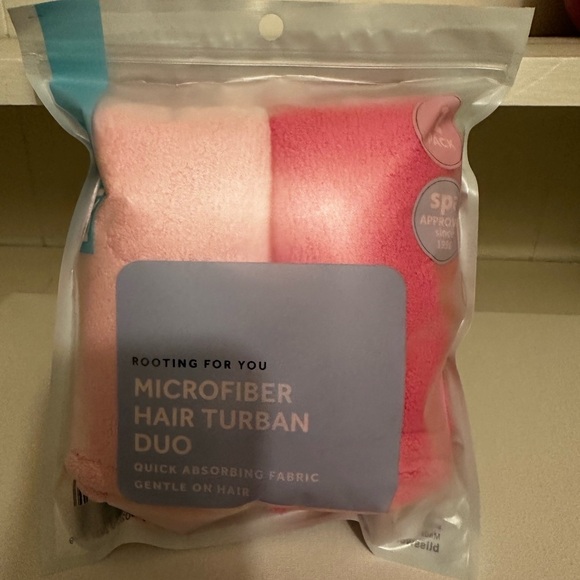 Bliss Microfiber Hair Turban Duo - Picture 2 of 3